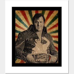 Wrestlers of the 1980s// The Honky Tonk man Posters and Art